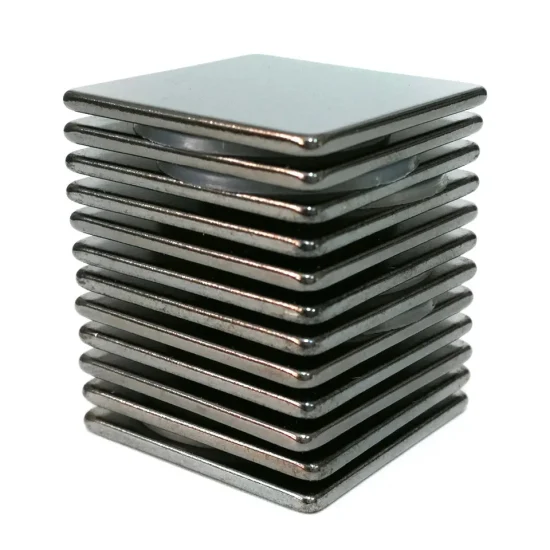 Сильный плоский прямоугольный магнит с твердой эпоксидной смолой класса 13, кирпичный магнит, сувенирная пластина и магнитная карточка для доски.