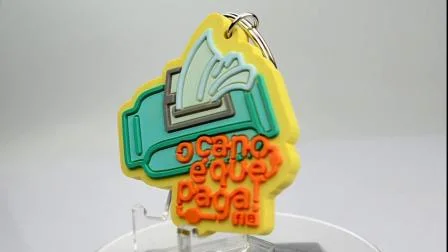 Металлический 3D брелок для ключей оптом в Китае с собственным логотипом в качестве сувенира